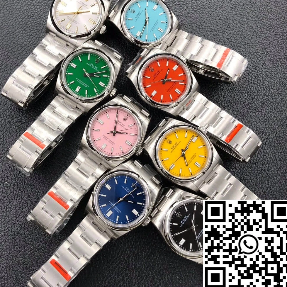 Oyster 36MM Coral Perpetual Rolex M126000-0007 Red Factory Dial EW 0220